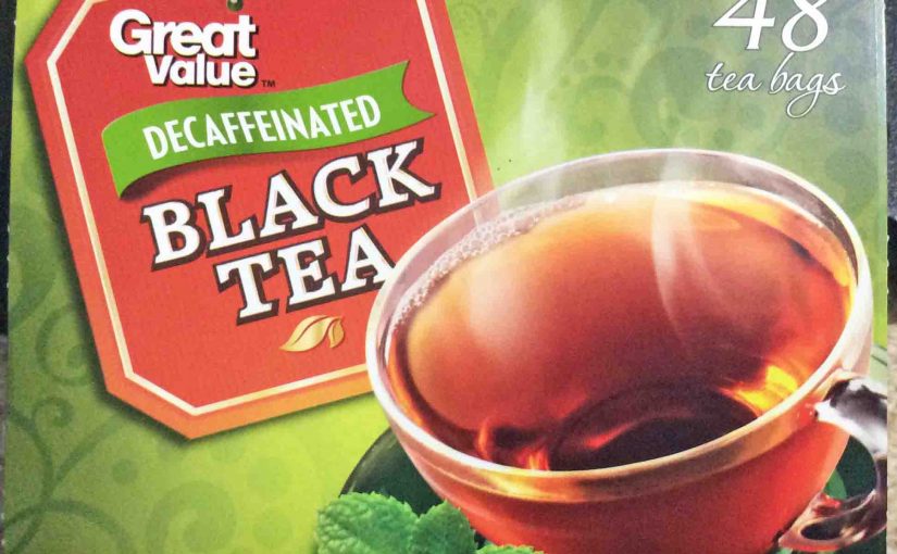 Great Value Decaffeinated Black Tea Review